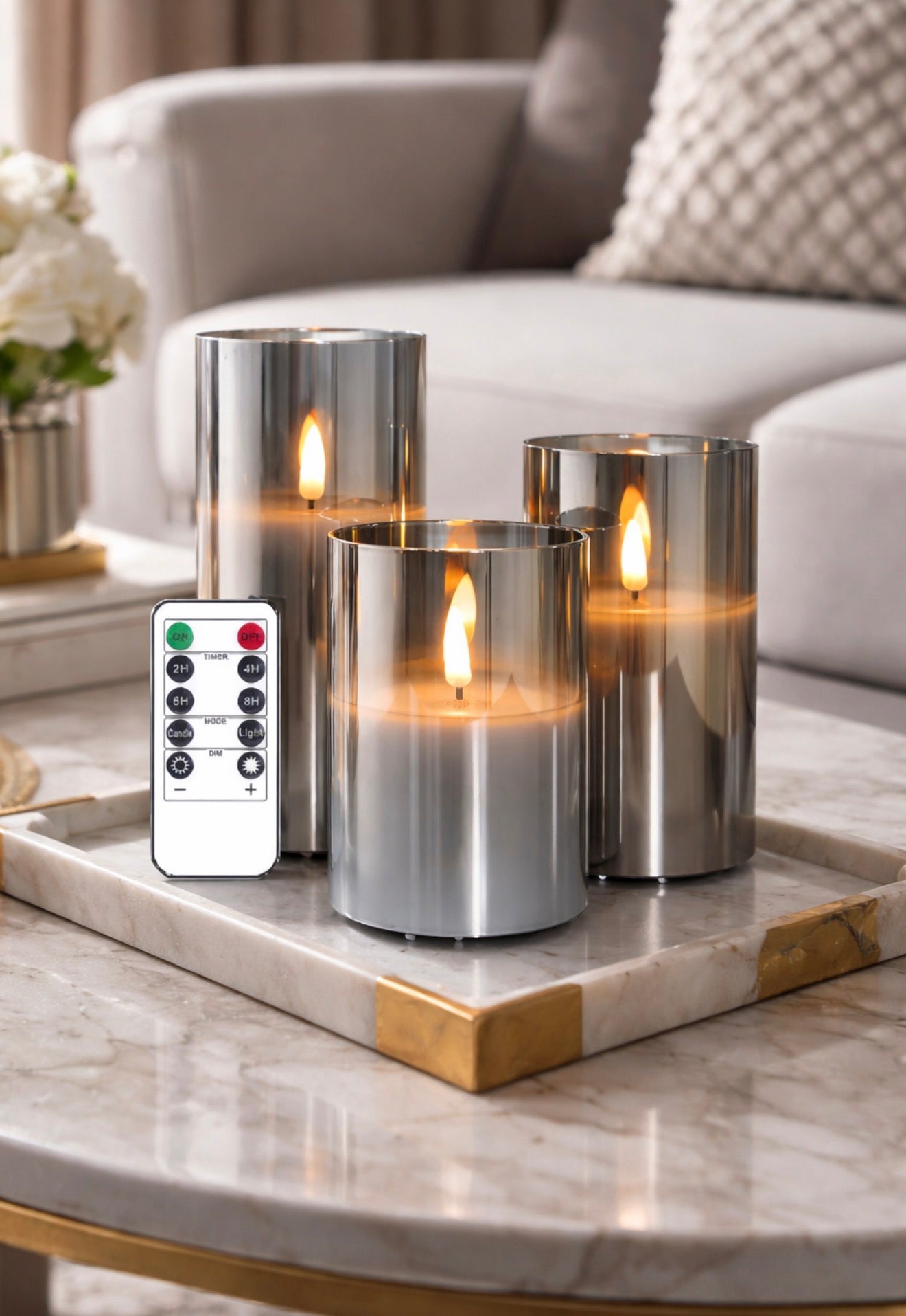AuraGlow Candle Set