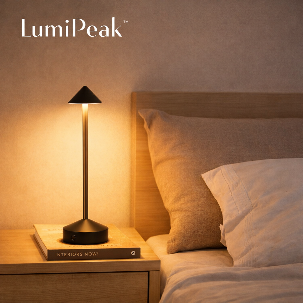 LumiPeak Cordless Table Lamp