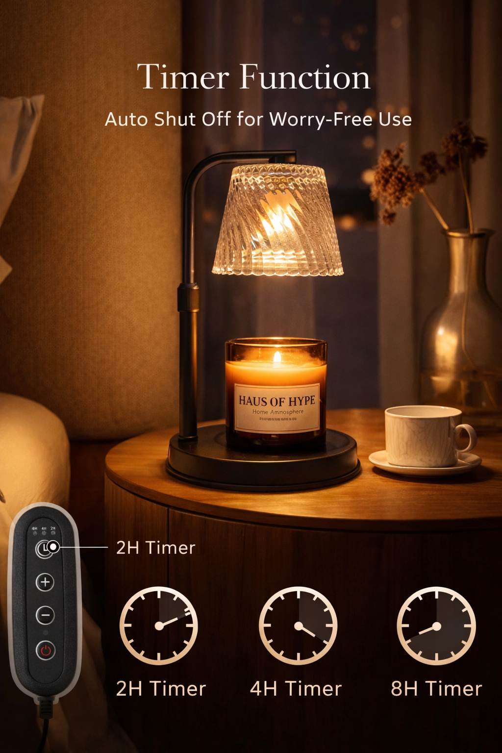 Ember Glow Candle Warmer Lamp