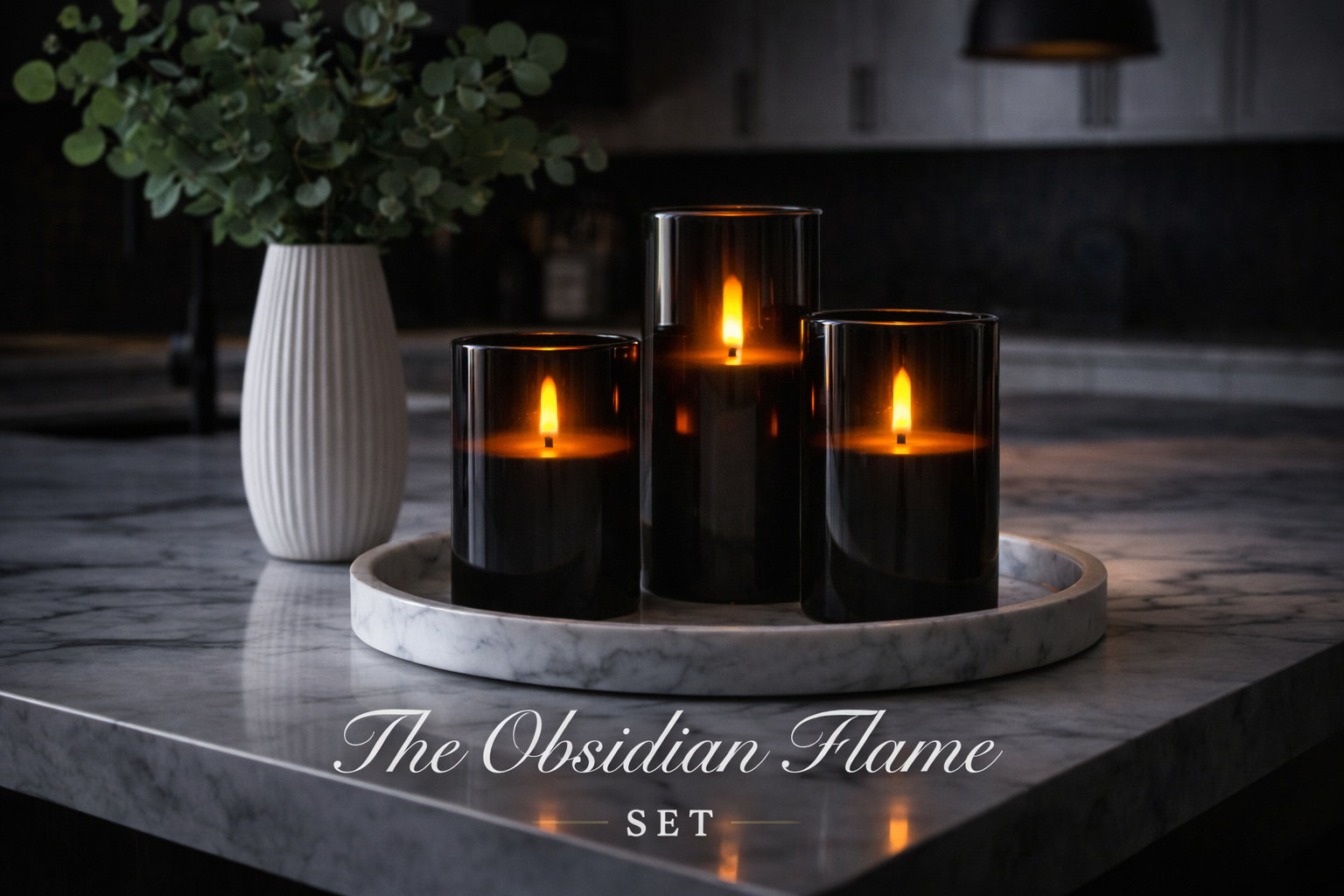 Obsidian Flame Light Set