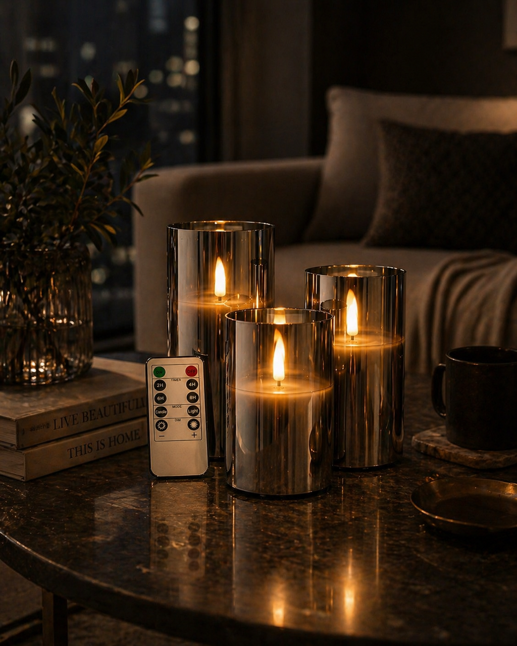 AuraGlow Candle Set