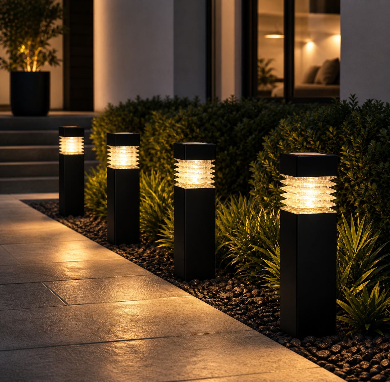 Luma Path Lights – Solar Outdoor Glow