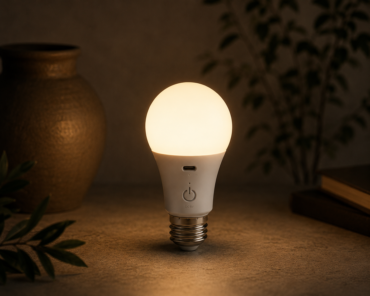 Haus Rechargeable Light Bulb