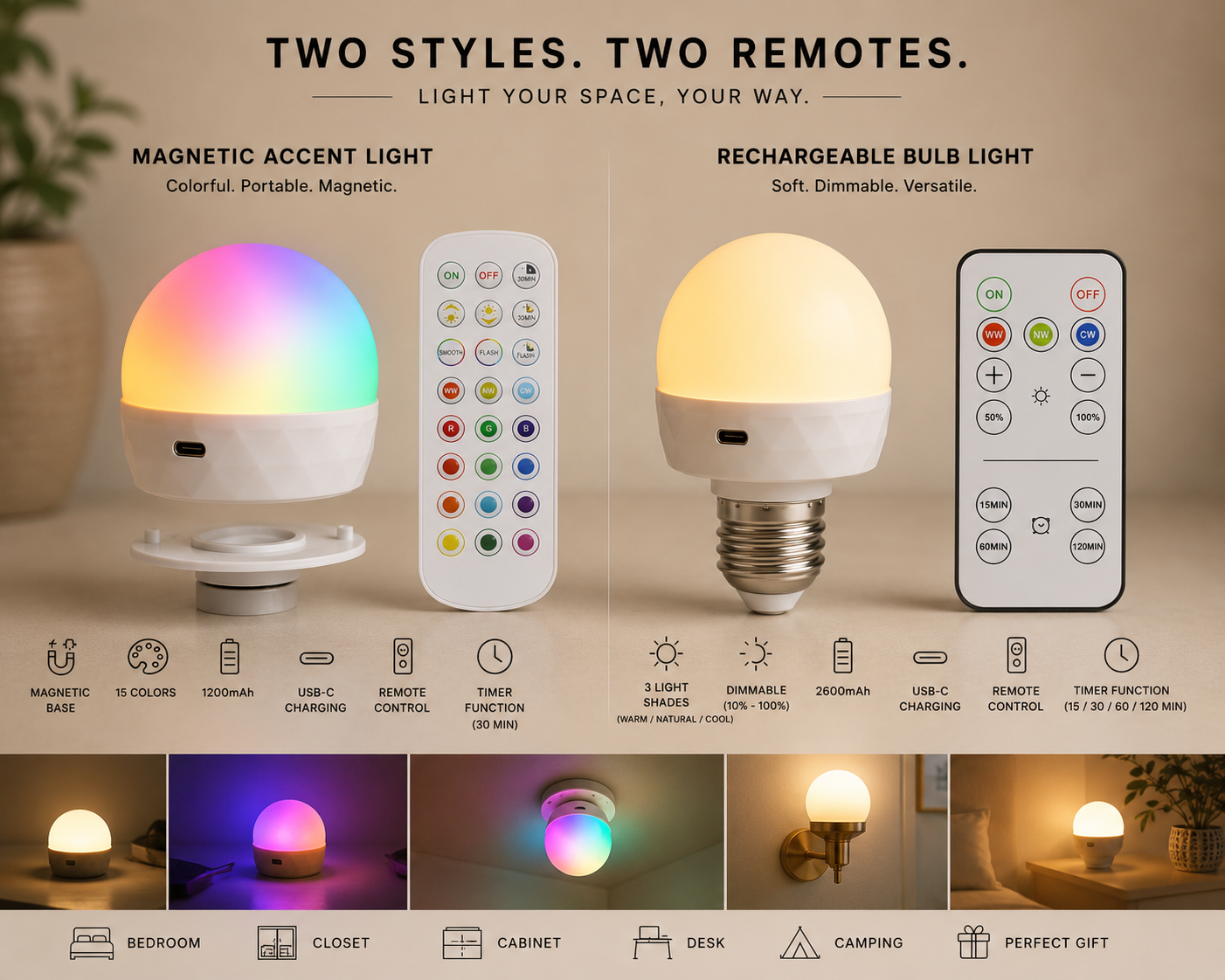 Haus Magnetic Accent Light