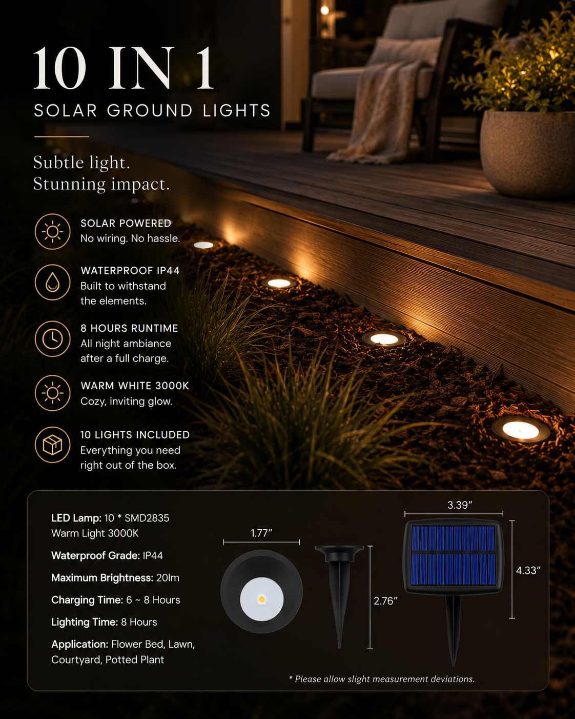 Aster Ground Lights ✨
