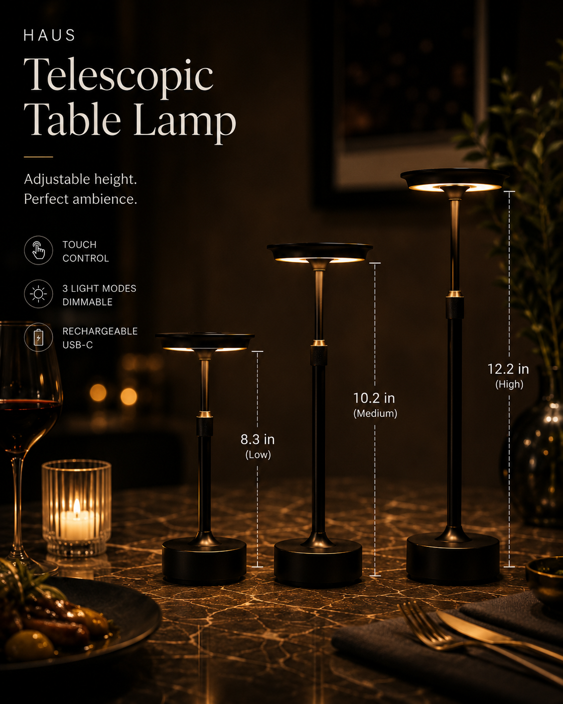 Elevé Lamp