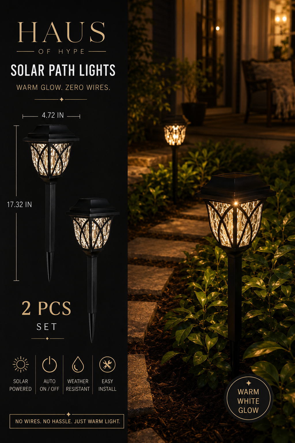 Dusk Path Lights (Set of 2)