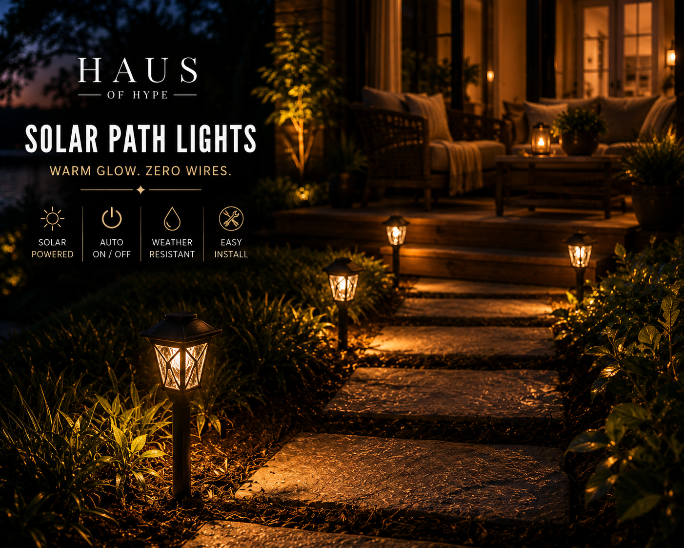 Dusk Path Lights (Set of 2)