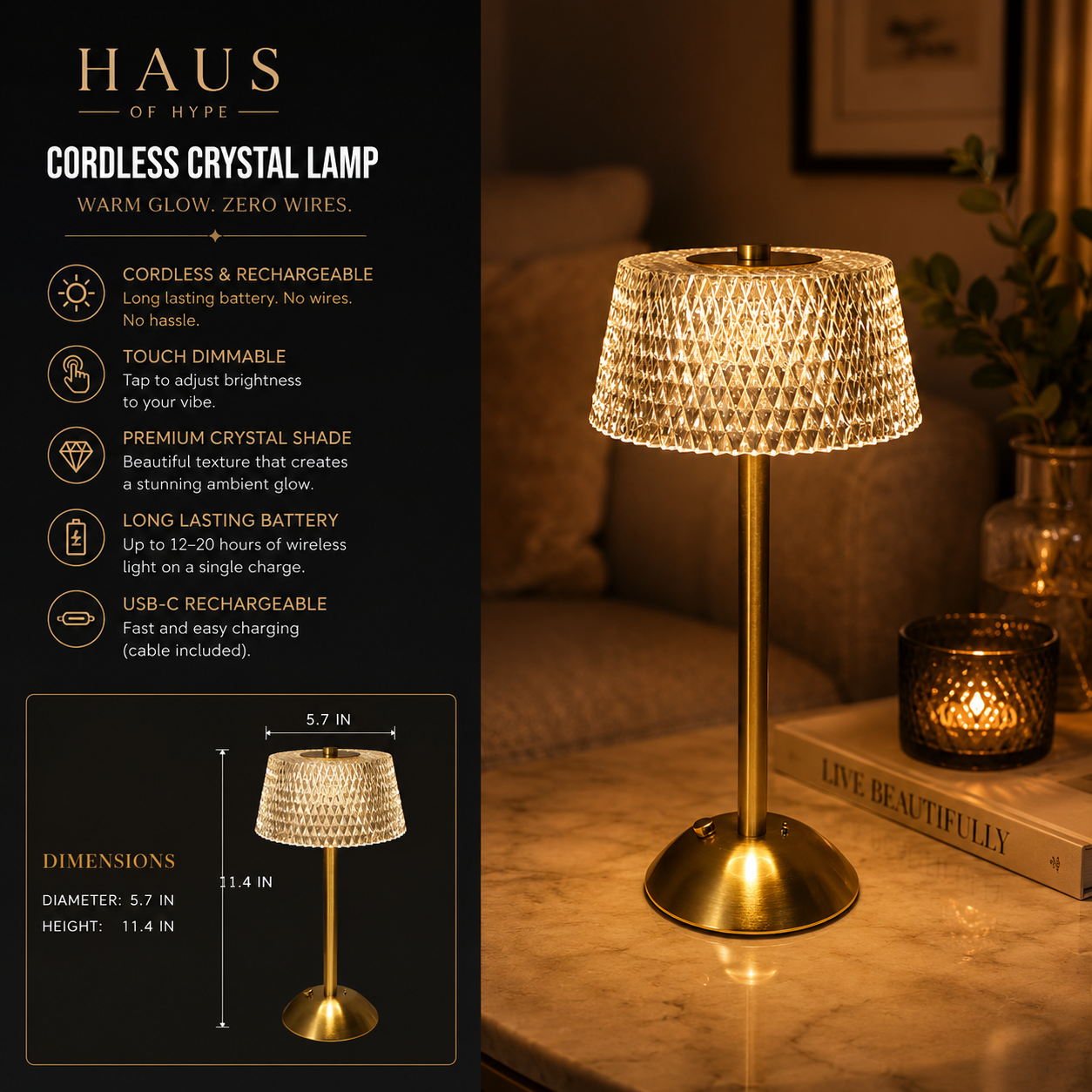 Lueur Table Lamp