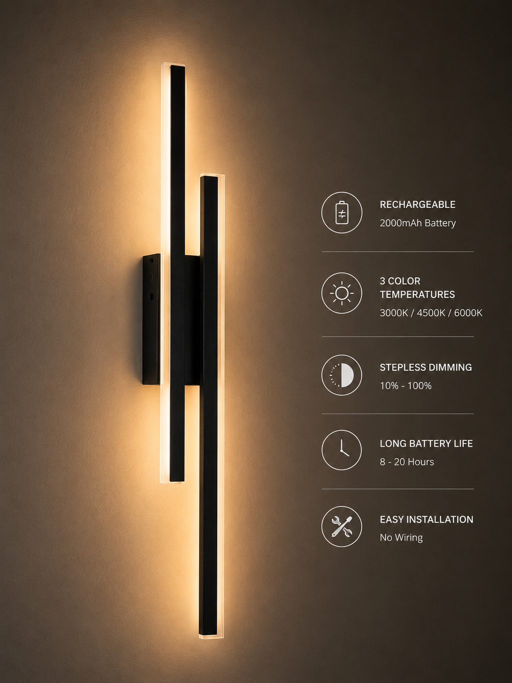 Kade Magnetic Wall Lamp