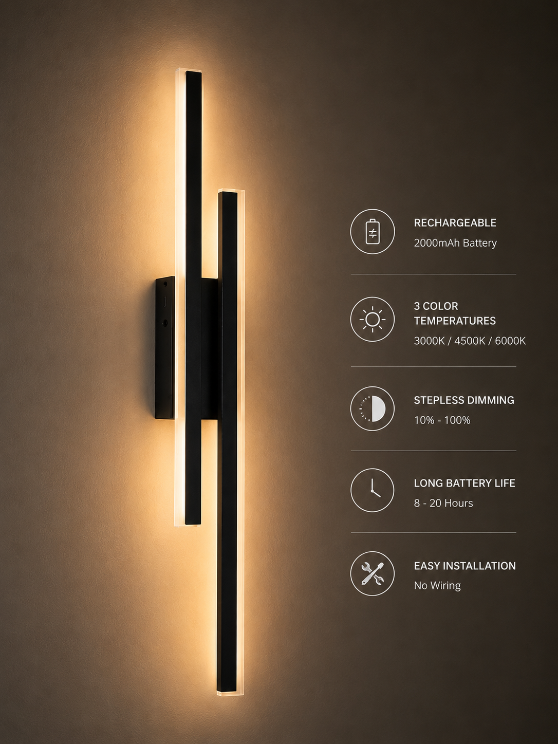 Kade Magnetic Wall Lamp