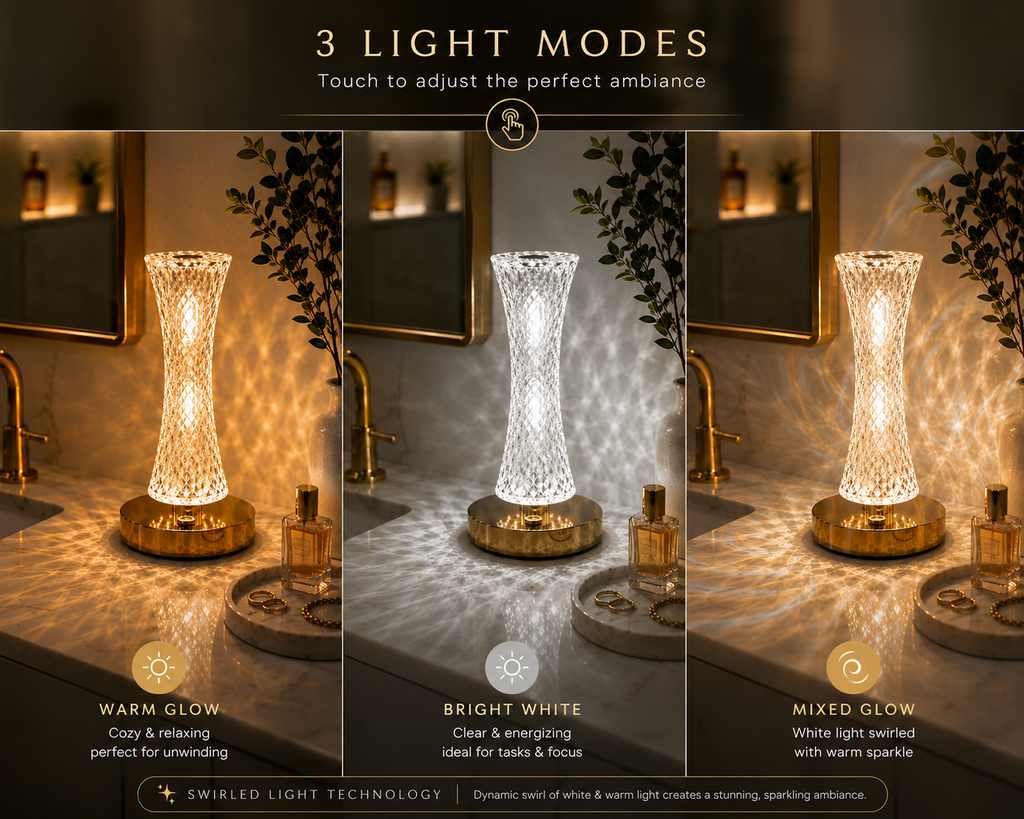 Facet Rechargeable Lamp