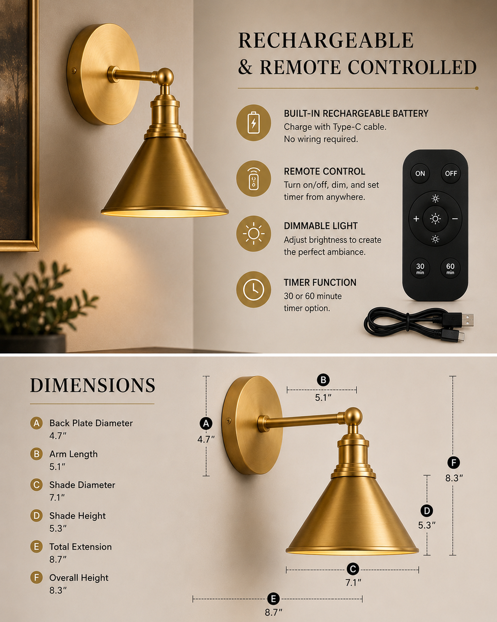 Hudson Sconce Set (Set of 2)