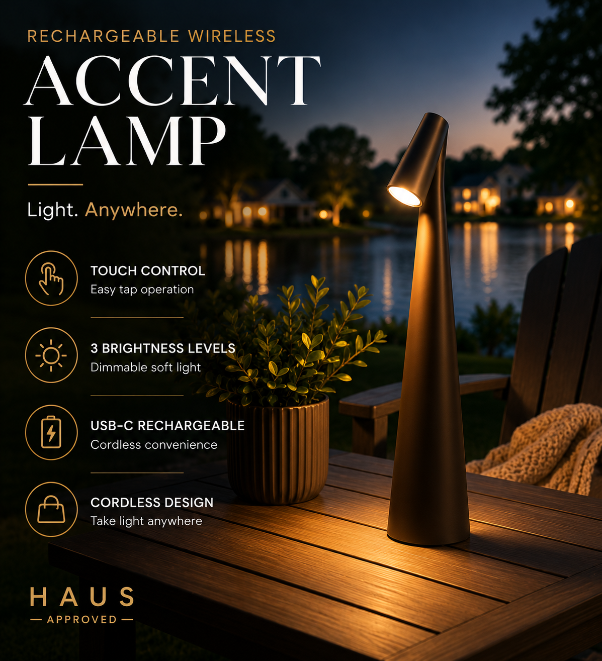 Ellis Cordless Accent Lamp